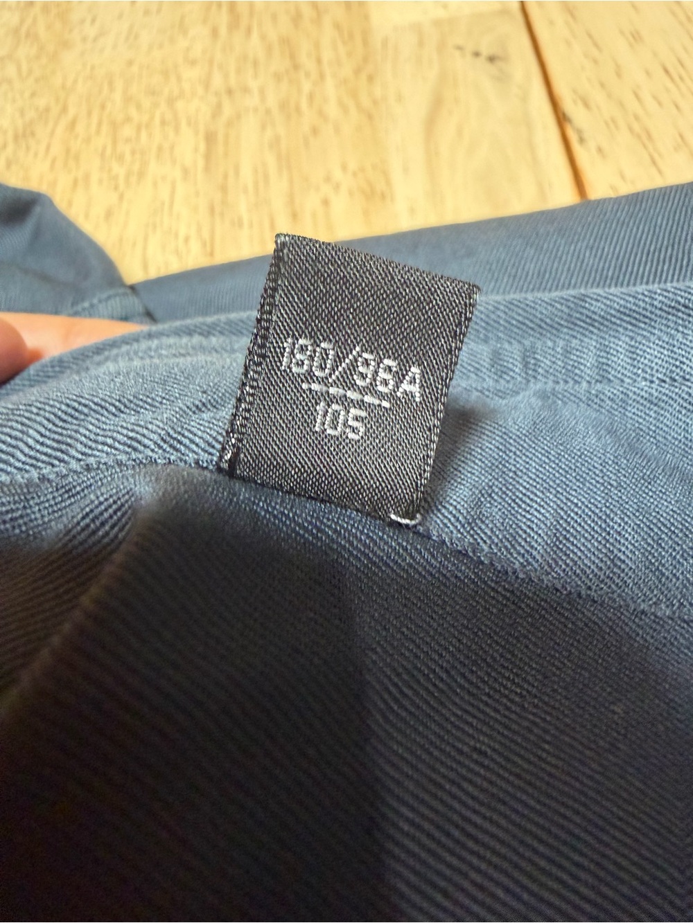 Tom Ford Military Shirt Mens 41 16 Blue Linen Cotton Button Down Luxury Large - Picture 9 of 15